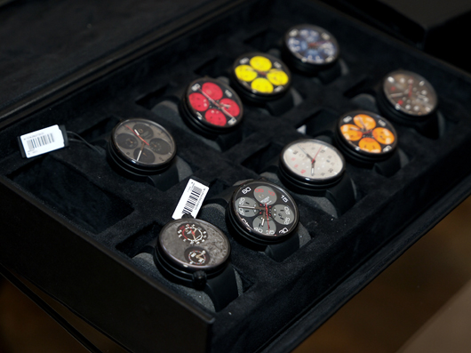 Assorted Meccaniche Veloci Watches at Couture 2013